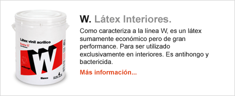 W - Látex Interiores